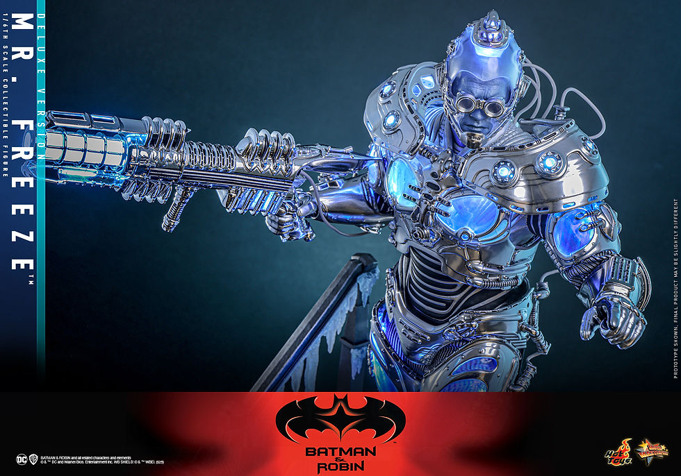 Thumbnail: Hot Toys 1/6 Mr. Freeze Deluxe - Batman & Robin (NEW)