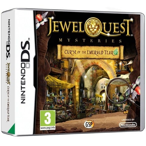 NDS: Jewel Quest Mysteries: Curse Of The Emerald Tear (COMPLETE)