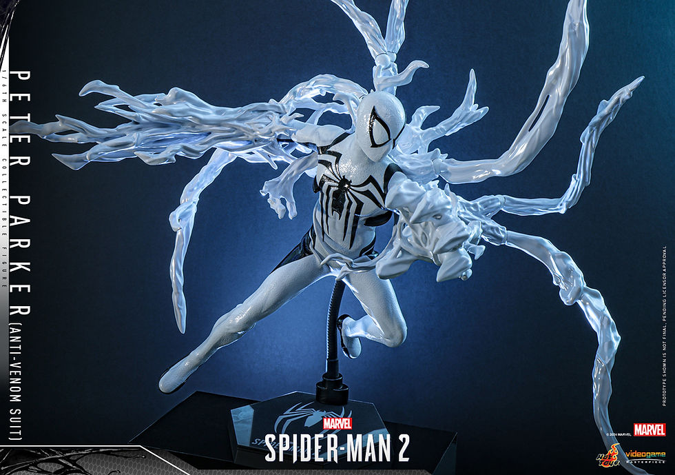 Thumbnail: Hot Toys 1/6 Peter Parker Anti-Venom Suit - Spider-Man 2 Game (NEW)