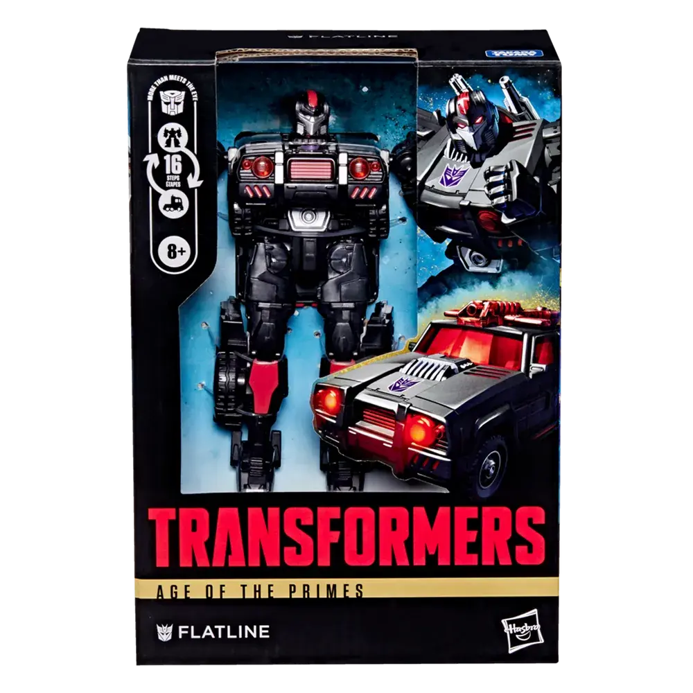 Transformers Age Of The Primes: Voyager Class Action Figure - Flatline (NEW)