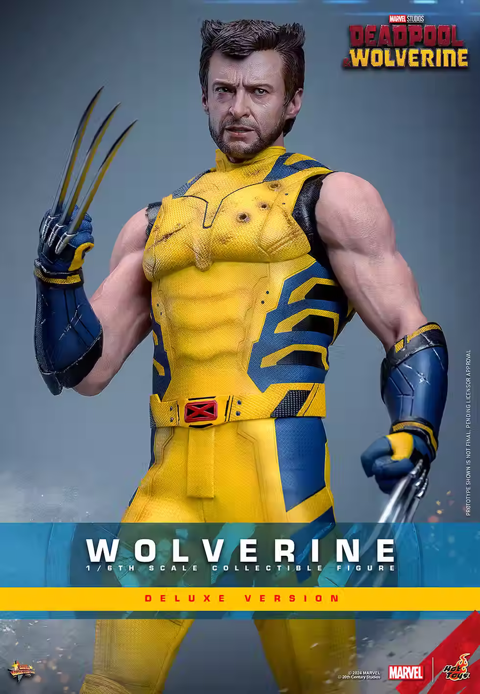 Thumbnail: Hot Toys 1/6 Wolverine Deluxe - Deadpool & Wolverine (NEW)