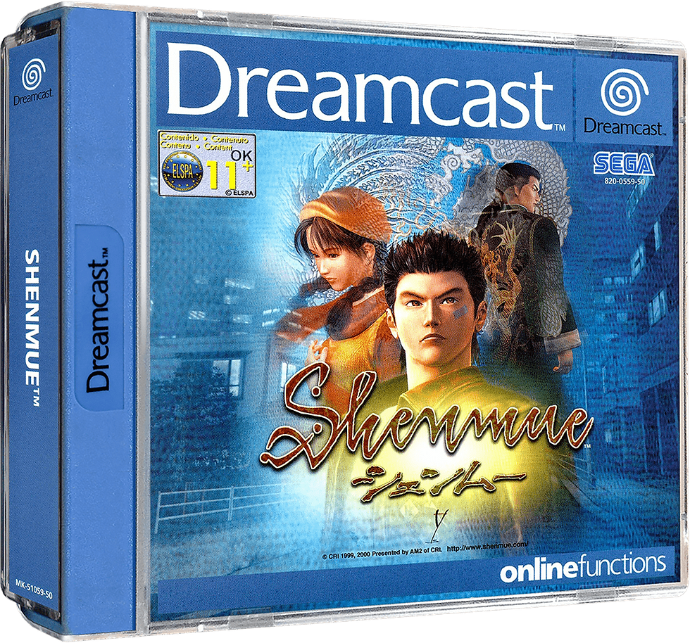 Dreamcast: Shenmue, Complete (No Outer Box)