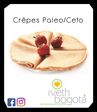CRÊPES DE COCO PALEO/CETO