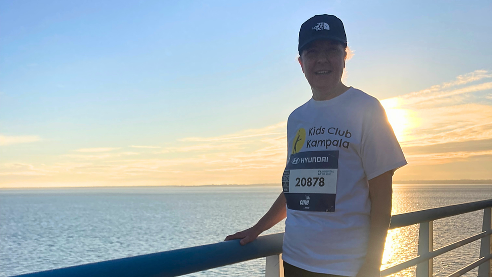 Helen secured her place at the Lisbon Half Marathon 2025, raising over £900 for our projects!