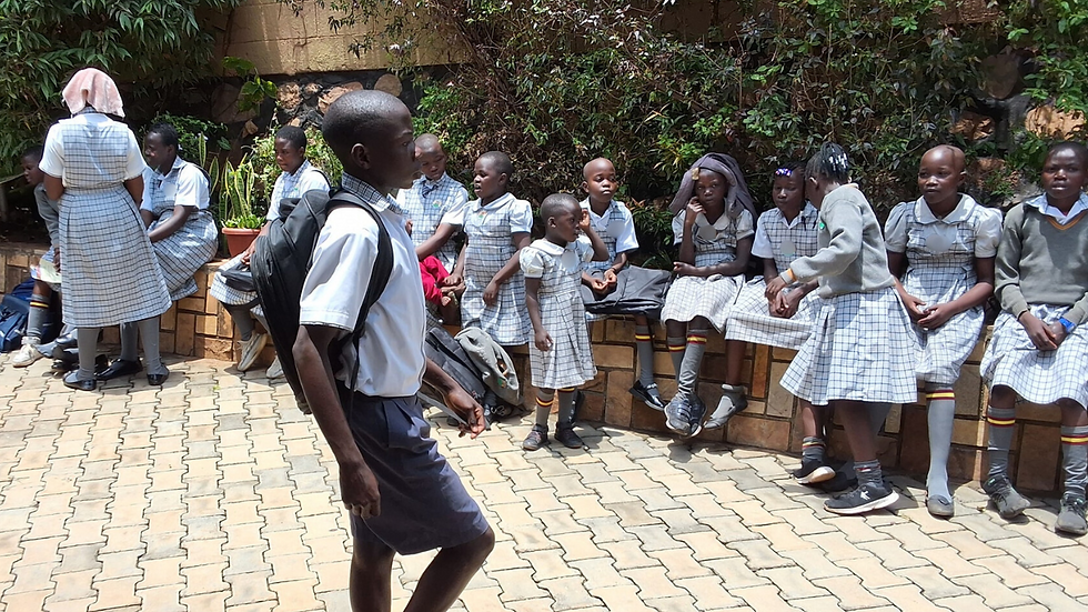 Children sponsored through our Child Sponsorship Project recently returned to school.