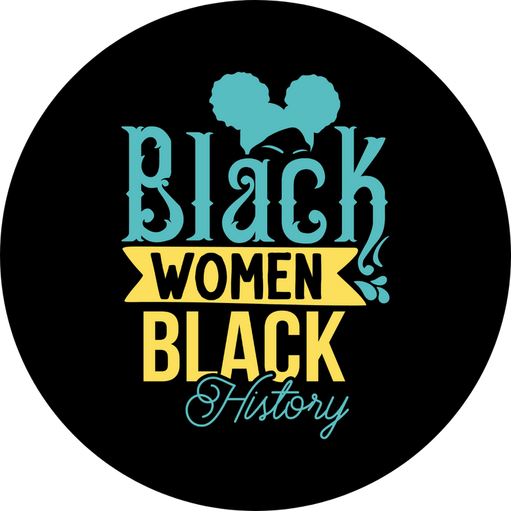 Black Women Black History Logo