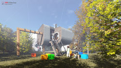 "Tree House 2"- Front View 2