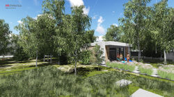 Small SPA in Birch Forest