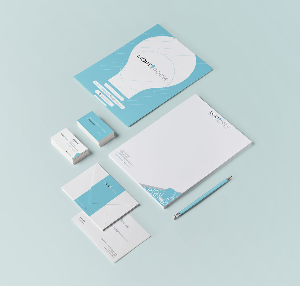 Lightroom stationery design