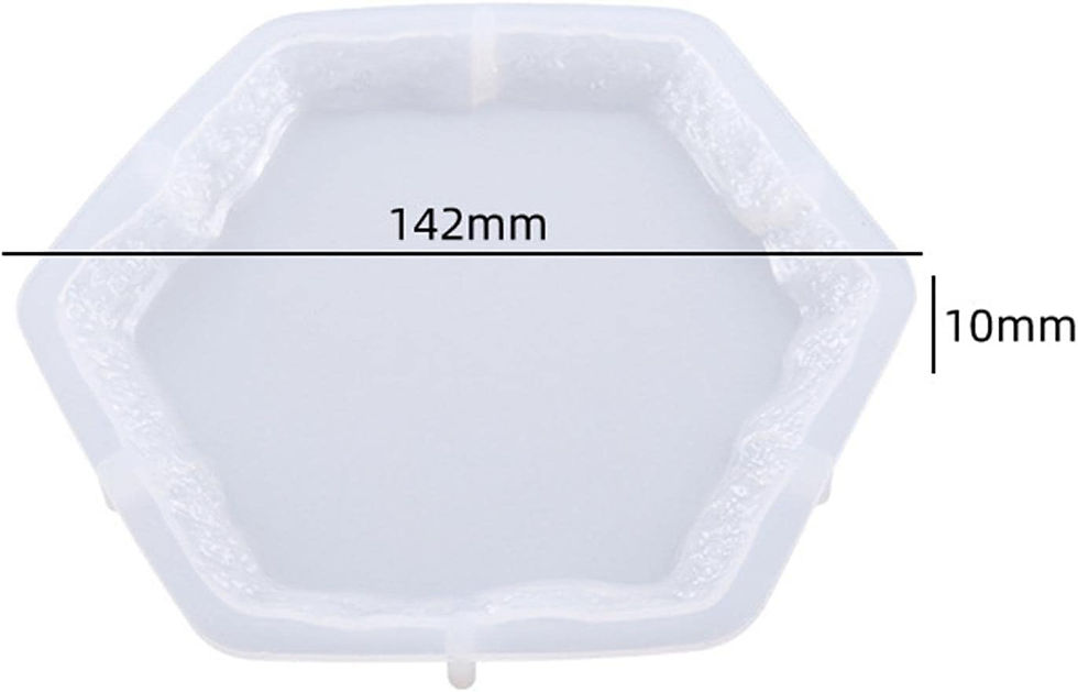 coaster silikonform für epoxidharz