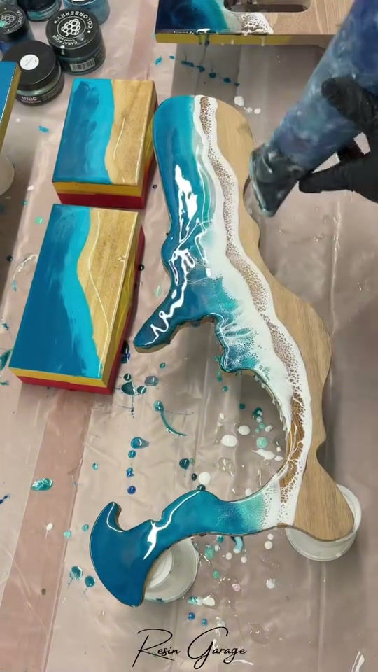 Miniaturbild: Ocean Wave Epoxidharz Starter-Set