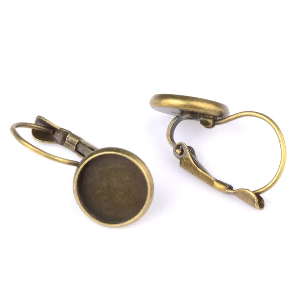 Miniaturbild: Metall Base für Epoxidharz oder UV-Harz Anhänger