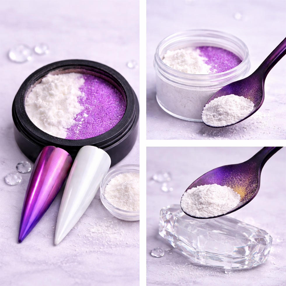 Chameleon pigment pulver