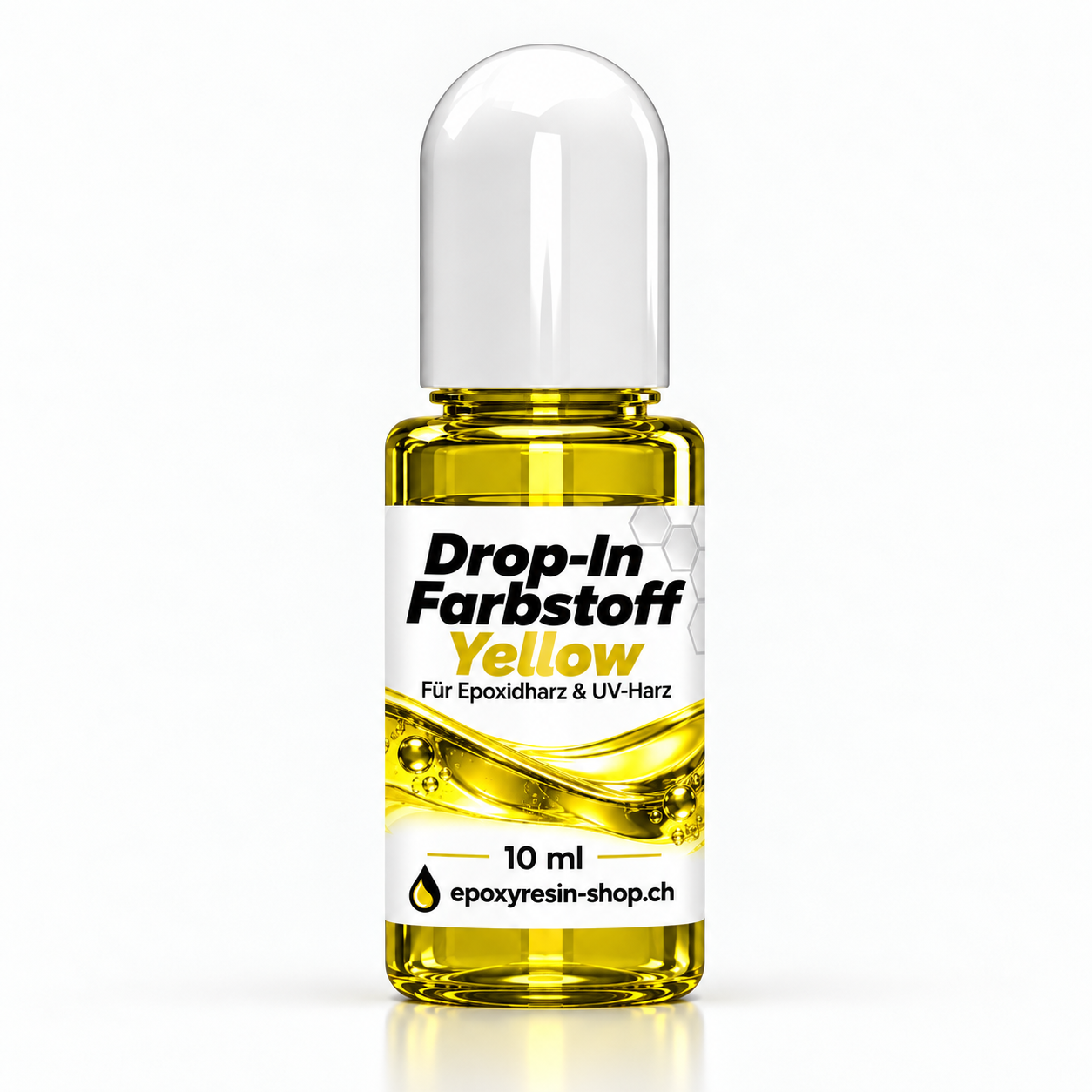 Transparenter Drop-In Farbstoff Yellow für Epoxidharz