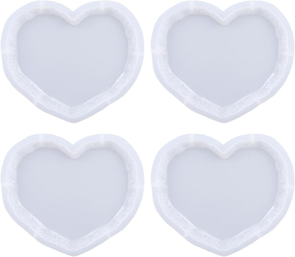 Miniaturbild: untersetzer silikonform für epoxidharz