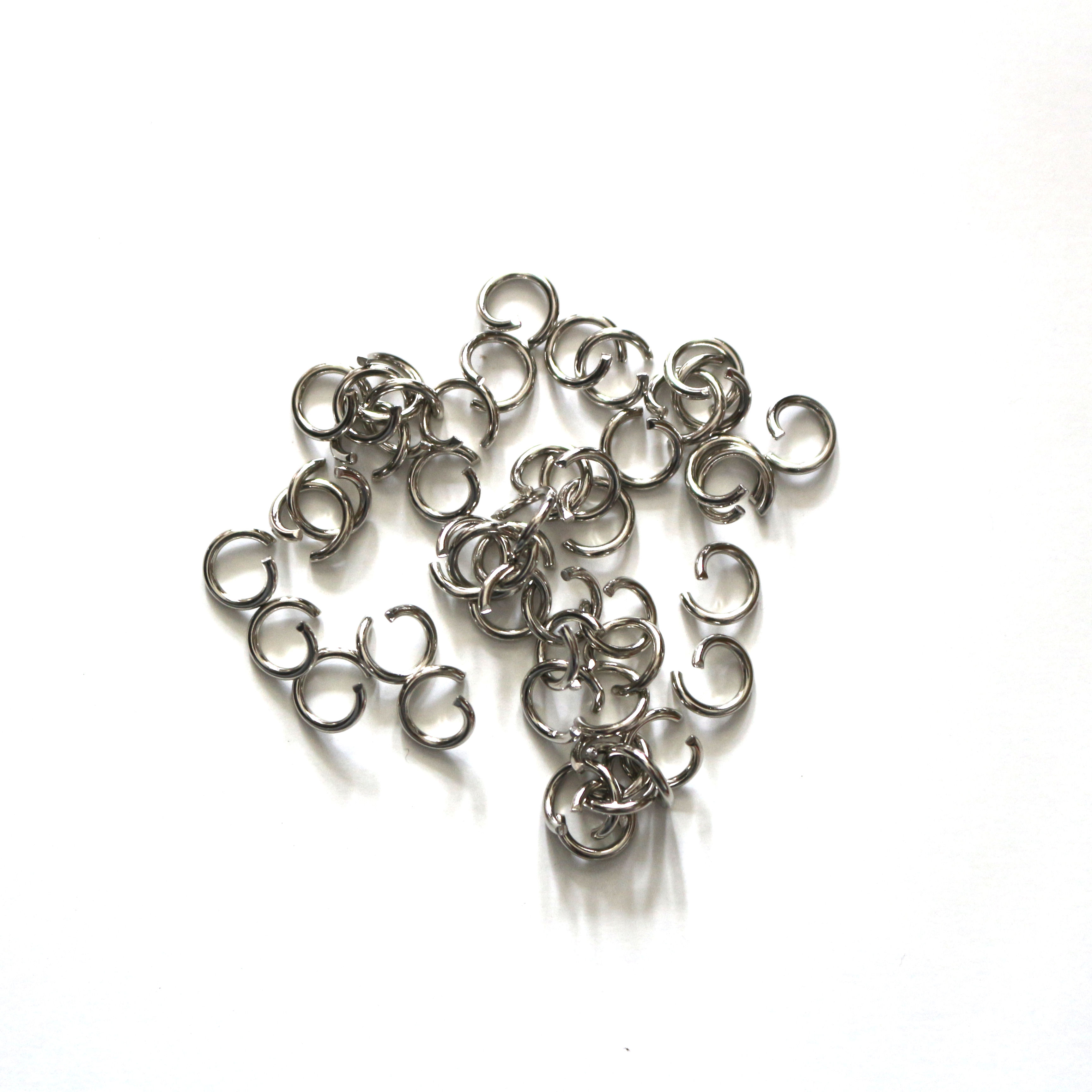 Ringen Silber 7mm 25 Stück