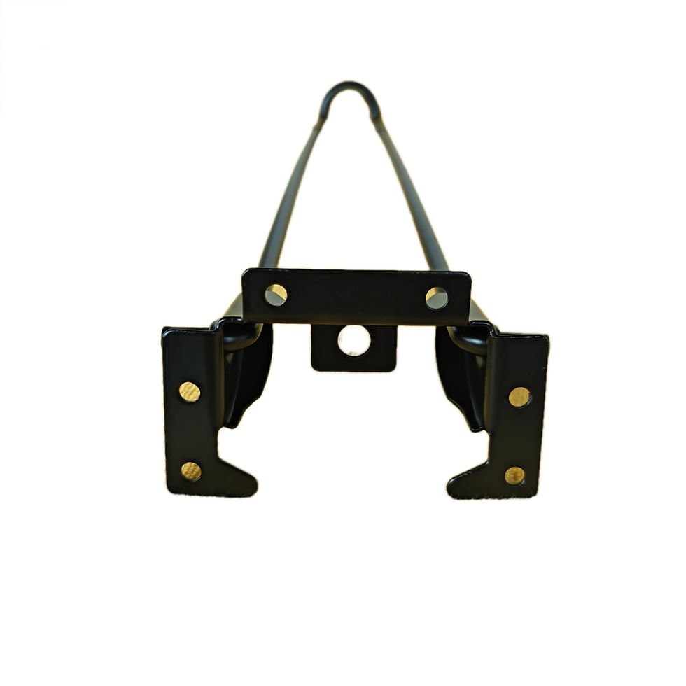 Miniature : Beistelltisch-Füsse aus Metall – Schwarz matt (3 Stück)