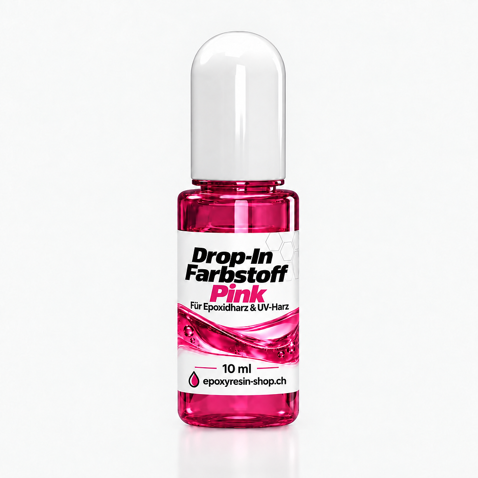 Pinker transparenter Drop-In Farbstoff für Epoxidharz