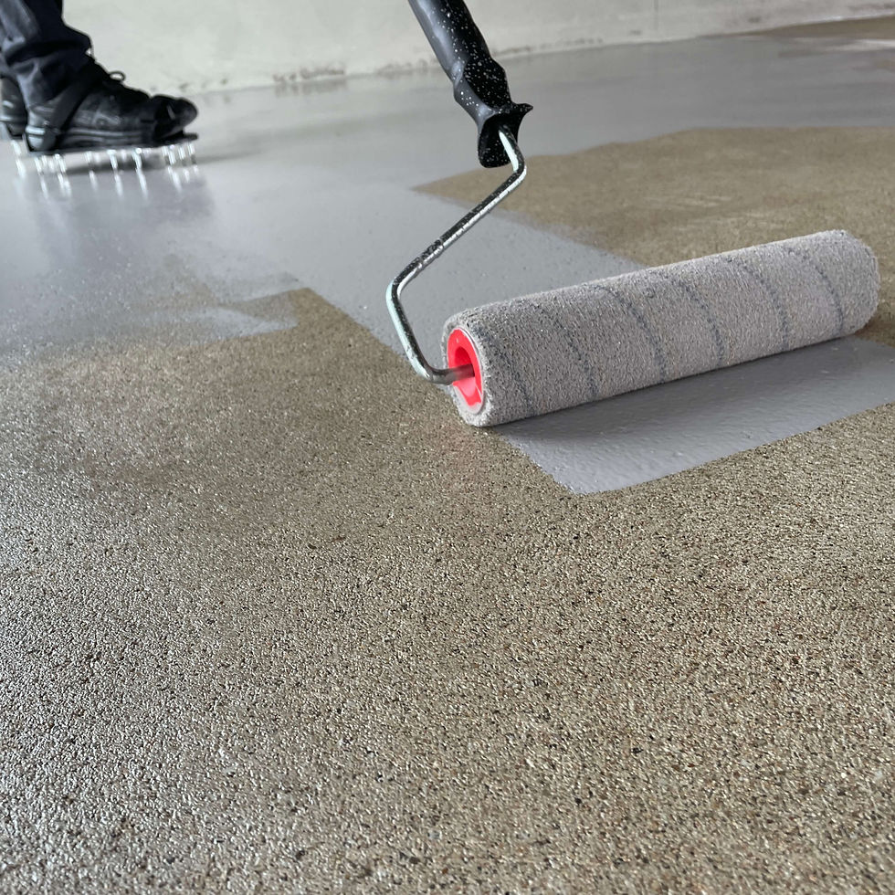 2K epoxy primer als basislaag voor vloercoating