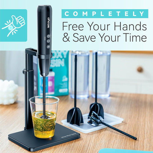 Elektrischer Harzrührer Wiederaufladbar - Epoxidharz Mixer Für Kunsthandwerk