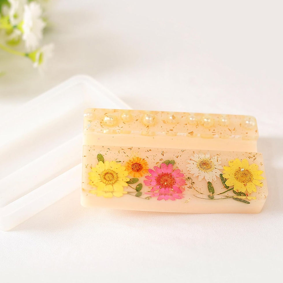 Silikonform für Resin Giessprojekte mit Epoxidharz, UV-Harz und Acrylharz