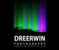 Official logo for Dre Erwin Photography, specializing in Saskatchewan landscape and aurora borealis photography.