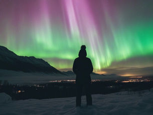 Exploring the Spiritual Metaphors of the Aurora Borealis and the Law of Attraction