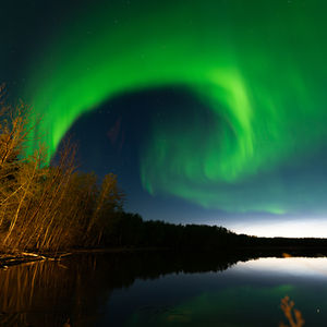 Artic wind brings the Northern Lights to Pinehouse Lake