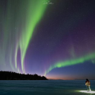Saskatchewan Aurora Hunting give hope to Residents of northern Saskatchewan