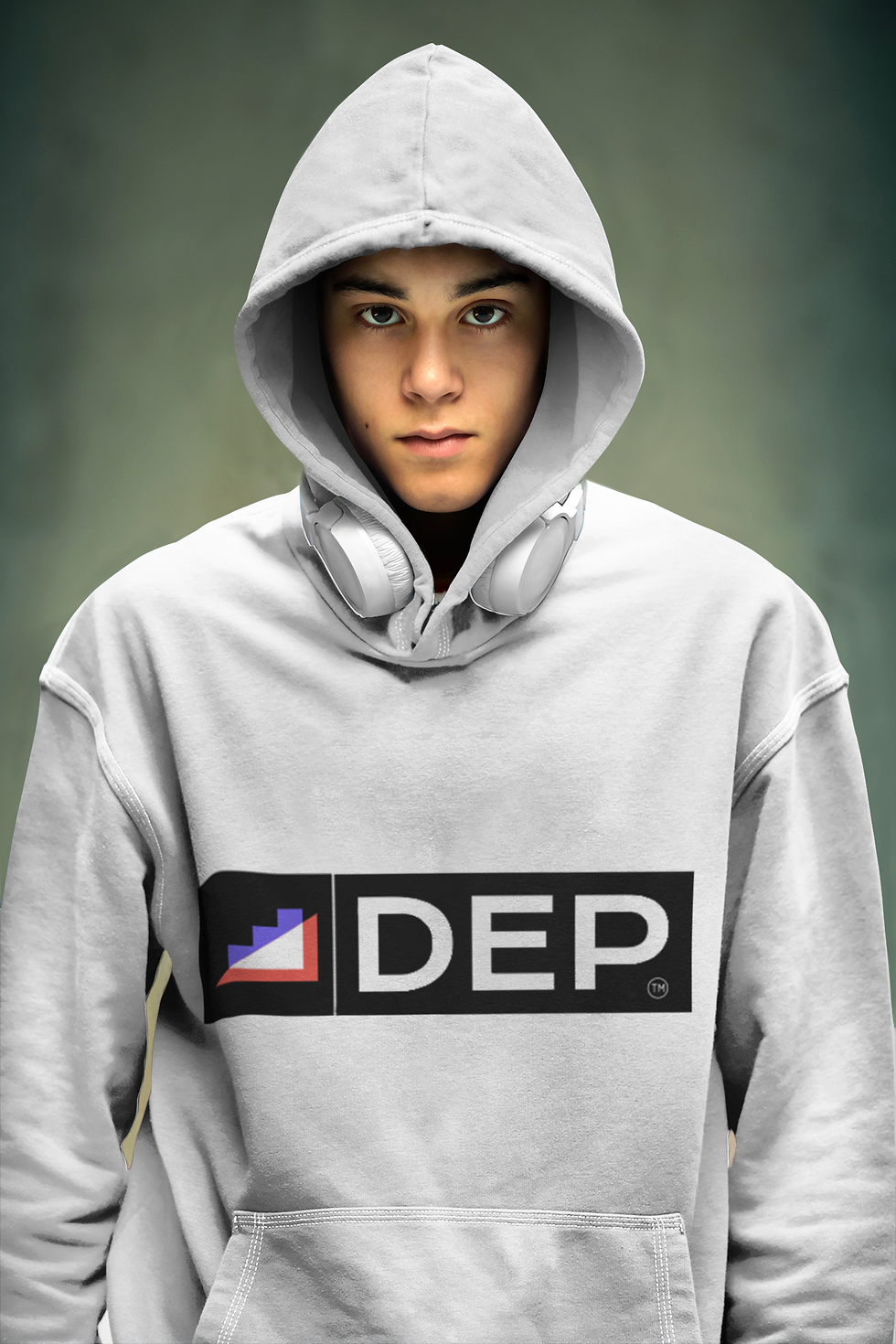 Miniature : People sporting sweaters by Dre Erwin Photography, displaying the DEP logo prominently on the front, spreading mental health awareness. The individuals showcase the stylish and distinctive DEP branding created by Dre Erwin while advocating for mental health