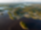 sandy bay drone view