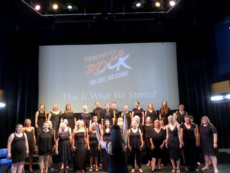 Teachers RockĀ® debut Album Launch featuring Teachers RockĀ® Youth Choir 'This Is What We Started&