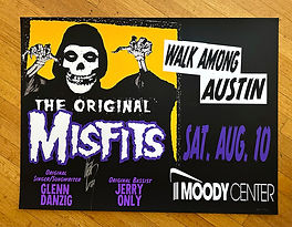 Misfits Austin TX Poster Signed | DANZIG Official Fansite