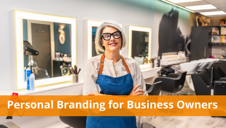 Female business owner in her hair salon, understanding the importance of personal branding for business owners