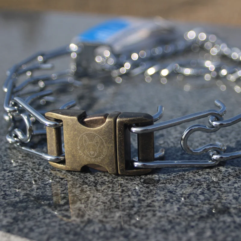 Adding a buckle to a prong collar 2025
