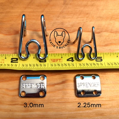 size difference between links