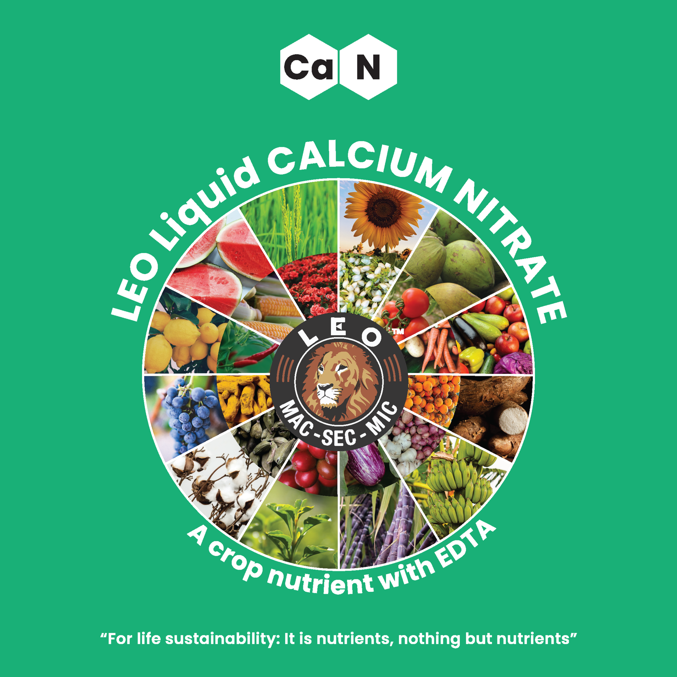 "LEO" Liquid Calcium Nitrate with EDTA