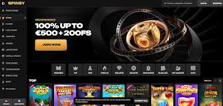 Spinsy Casino for online entertainment