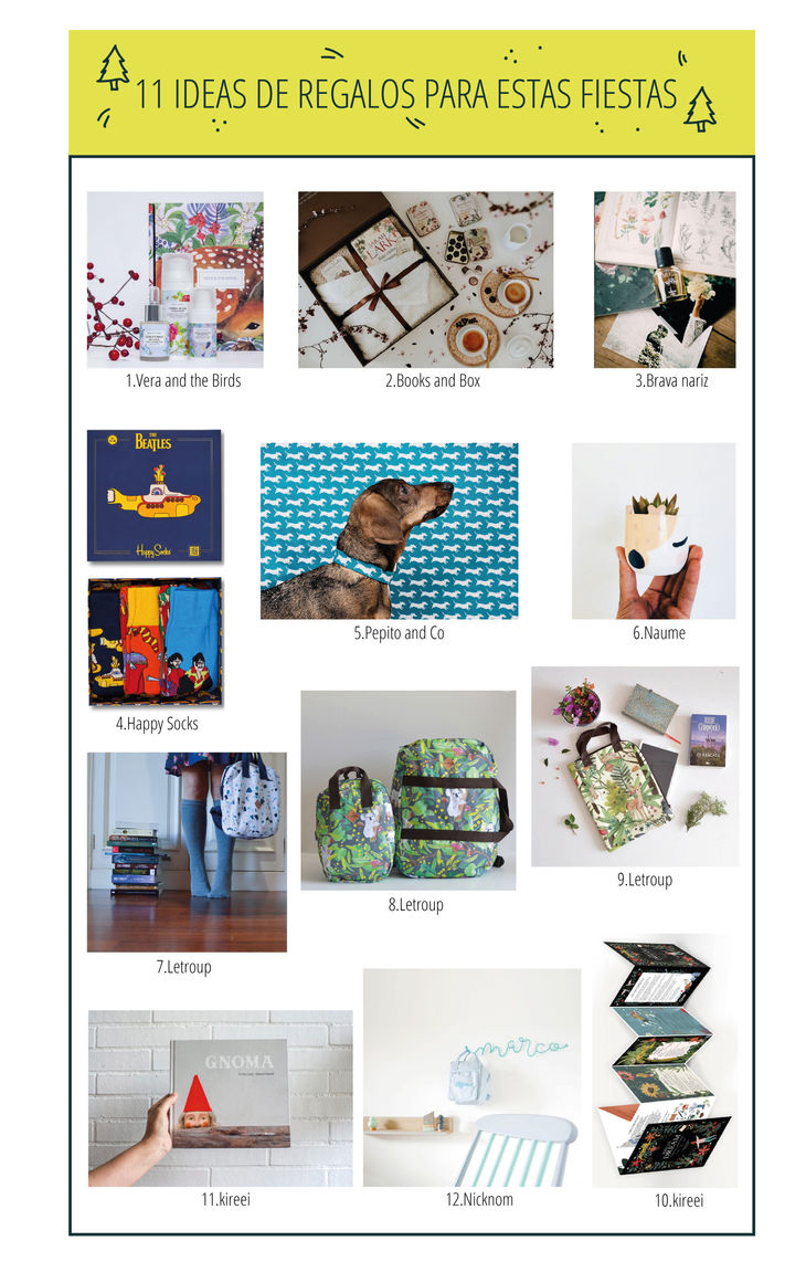 11 IDEAS DE REGALOS PARA ESTAS FIESTAS