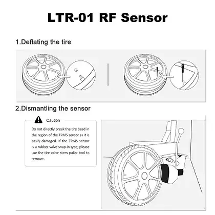 Thumbnail: Launch X-431 TSGUN Pro TPMS Tire Pressure Detector + 4 Sensors