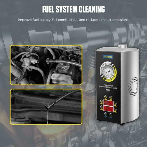 Thumbnail: AUTOOL C200 Auto-Injector Cleaner Free Disassembly EFI Throttle Flushing Tools