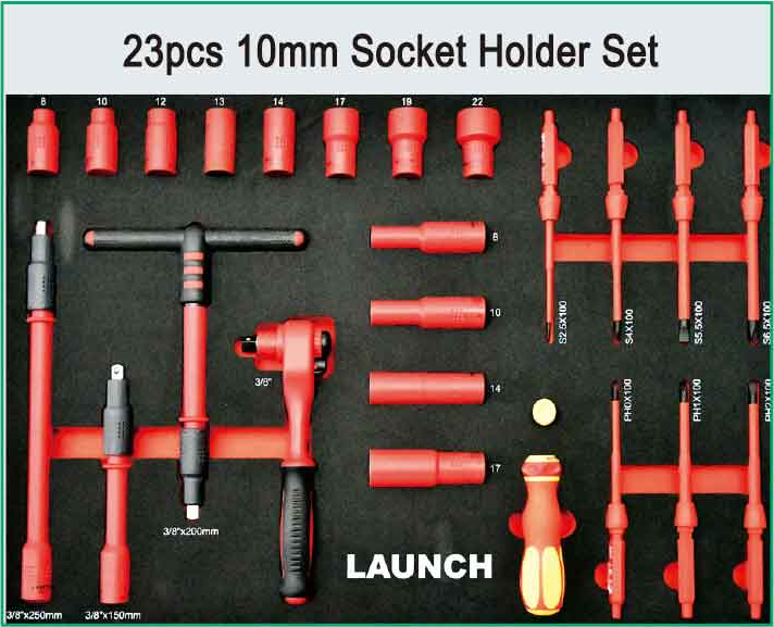 Thumbnail: X431 84-Piece EV Maintenance Tool Cart Kit