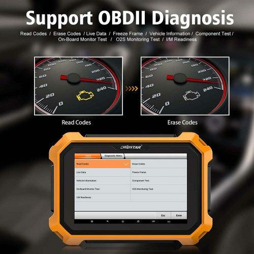 Thumbnail: OBDSTAR X300 DP PLUS C CONFIGURATION SCAN TOOL ECU CLONE, IMMO, SPECIAL FUNCTION
