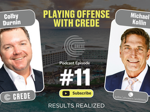 🎙️ Episode 11 of Playing Offense with CREDE — Designing Iconic Spaces with Michael Kollin