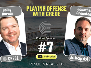 🎙️ Episode 7 of Playing Offense with CREDE — Jonathan Cronstedt on Scaling, Strategy & Self-Mastery