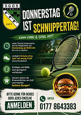 Donnerstag 23.7. ist Schnuppertag!