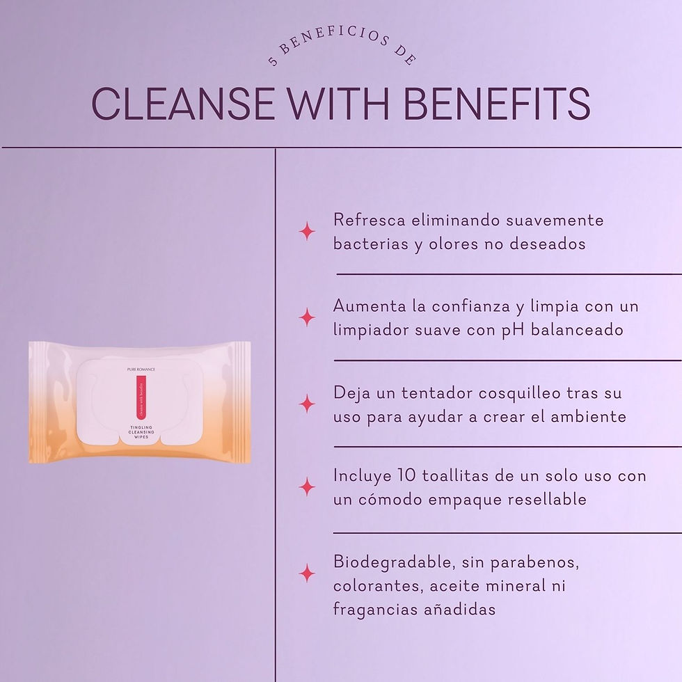 Thumbnail: Cleanse With Benefits - Tingling Cleansing Wipes