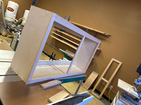 Mudroom Cabinet Construction