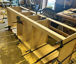 Vanity Glue Up 1