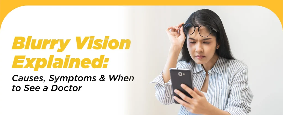 Causes Of Blurry Vision 